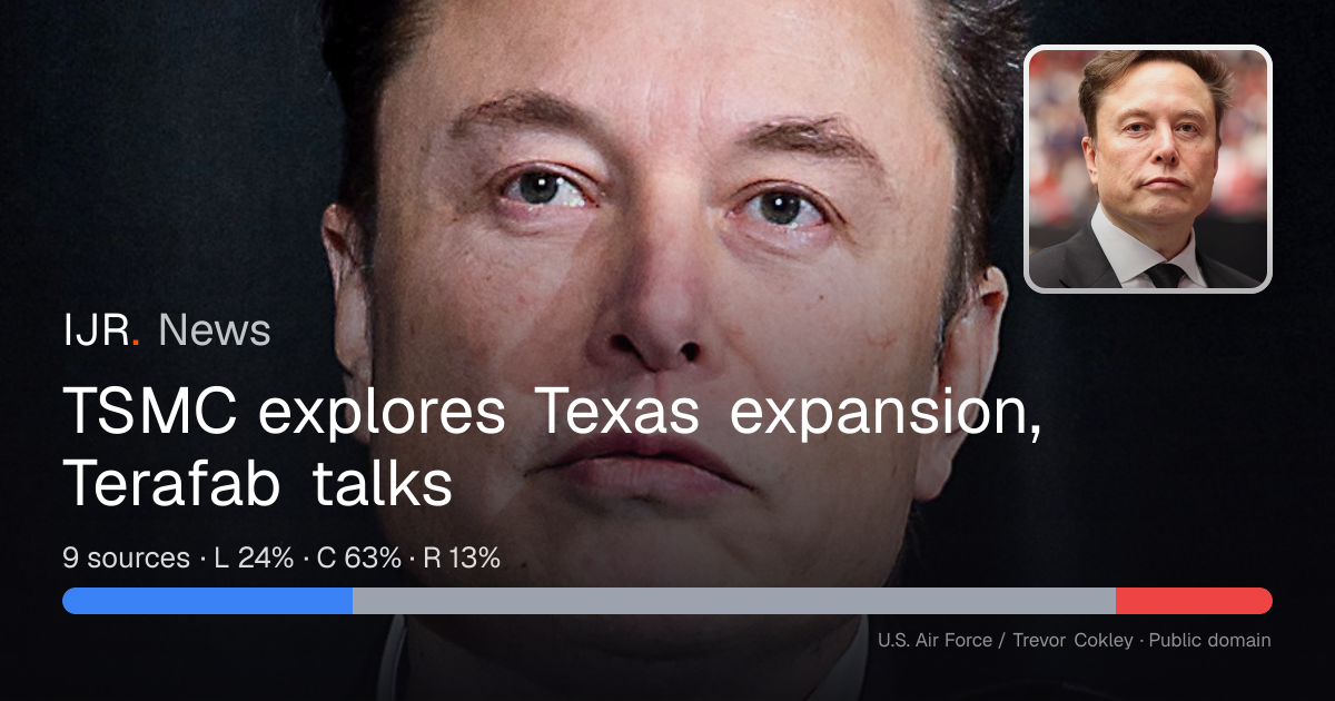 TSMC explores Texas expansion, Terafab talks